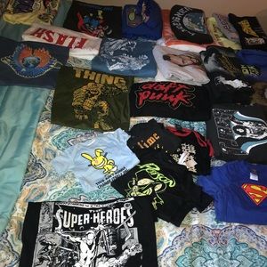 ALL MERCHANDISE. OVER 30+ styles & various sizes!